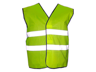 Reflective vest adult, L size, yellow