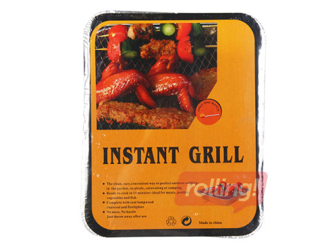 Grils Instant, vienreizlietojams,  31x25cm