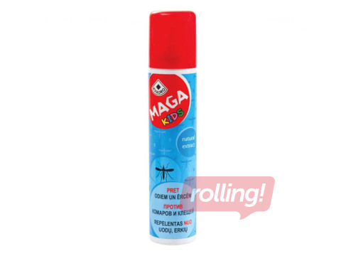 Līdzeklis bērniem pret odiem un ērcēm, Maga kids, 100ml