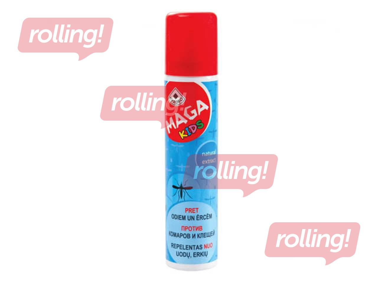 Līdzeklis bērniem pret odiem un ērcēm, Maga kids, 100ml