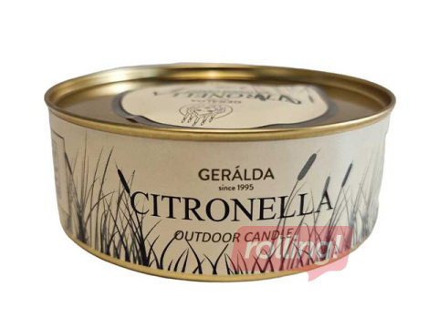 Pretodu svece Citronella, Ø10x3.8cm