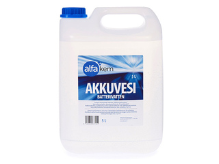 Destilleeritud vesi Alfakem, 5 l