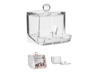 Vates kociņu turētājs, plastmasas, caurspīdīgs, 9.3x8.1x9.9cm