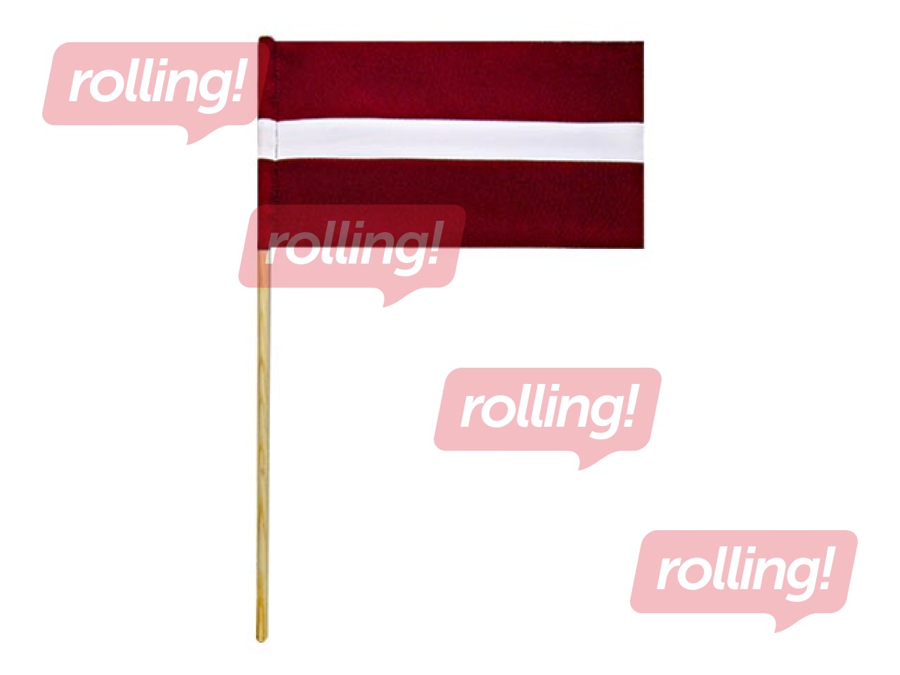 Флаг Латвийской Республики, 13x26см