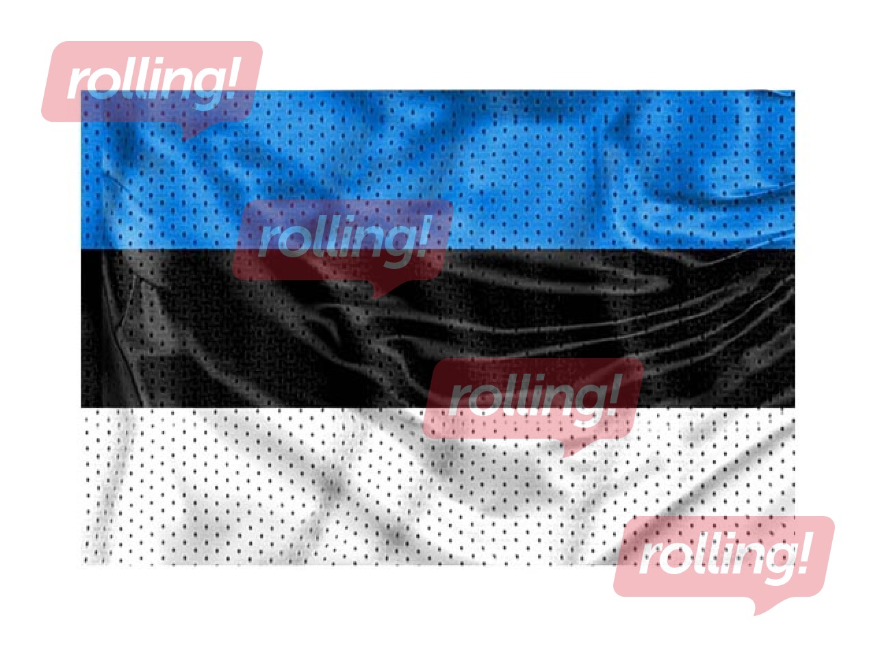 Igaunijas karogs, AirTex, 200x100cm