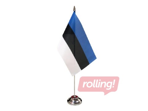 Estonian flag, for table, 10x20cm