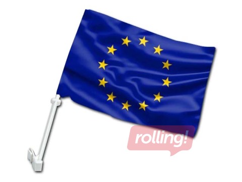 Karogs automašīnai Eiropas Savienības, 30x40 cm