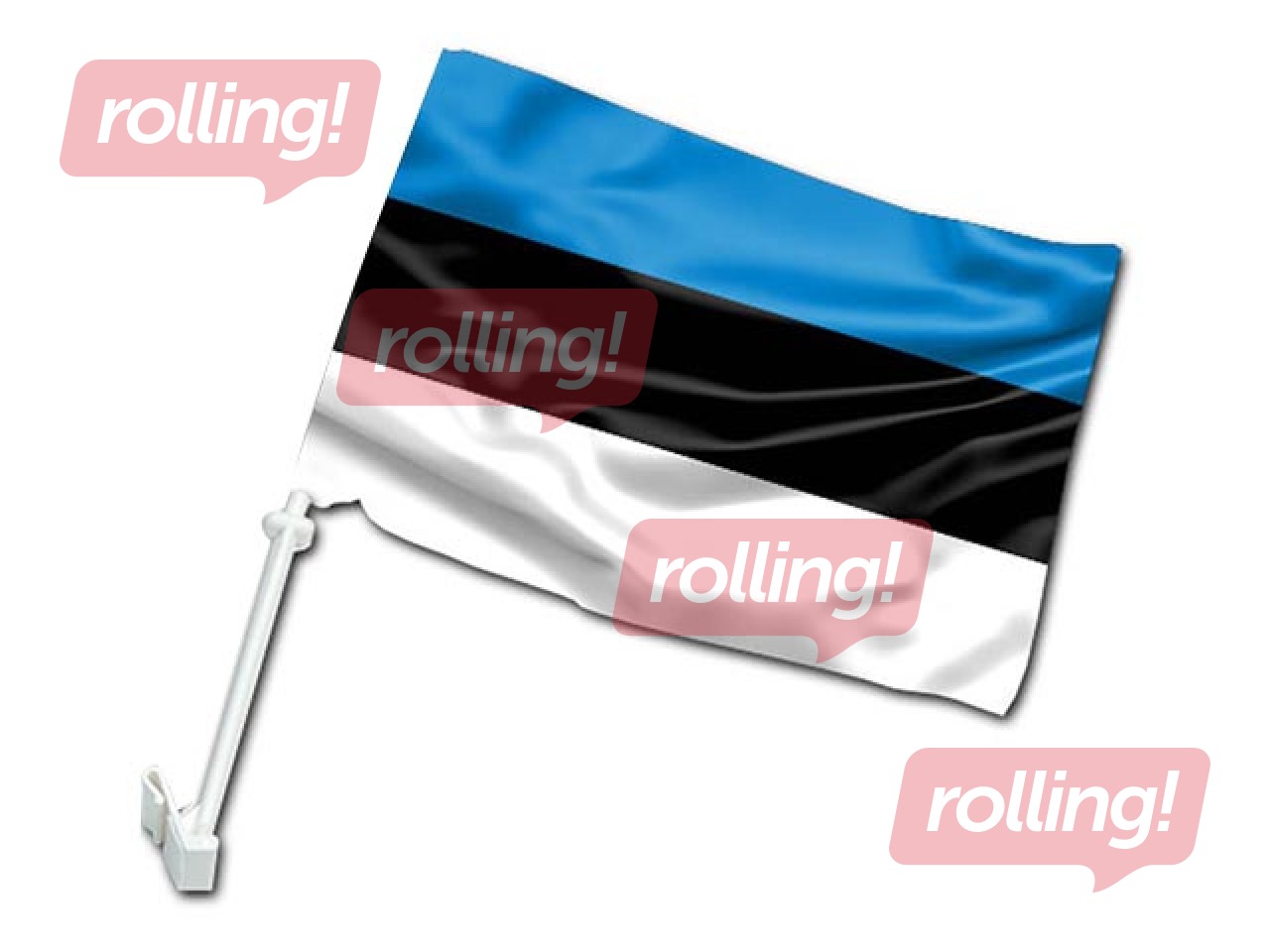 Car flag Estonia, 30x40 cm