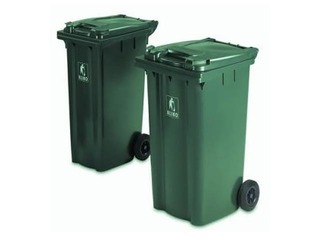 Prügikonteiner 240 L, roheline