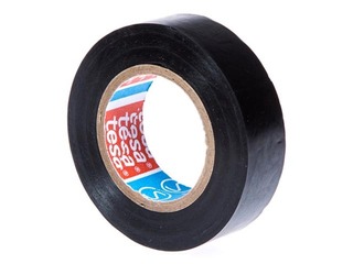 Electrical insulating tape Tesa 53988, black, 10 m