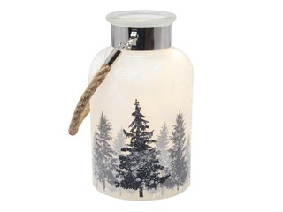 Laterna dekoratīvā ar 10LED, 18cm