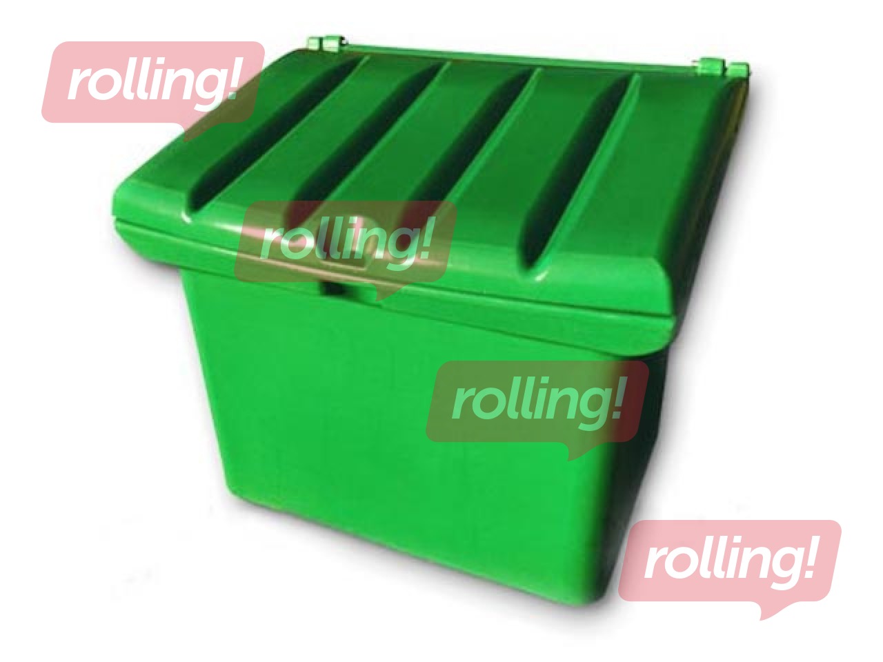 Sāls-smilts konteiners 120L, zaļš
