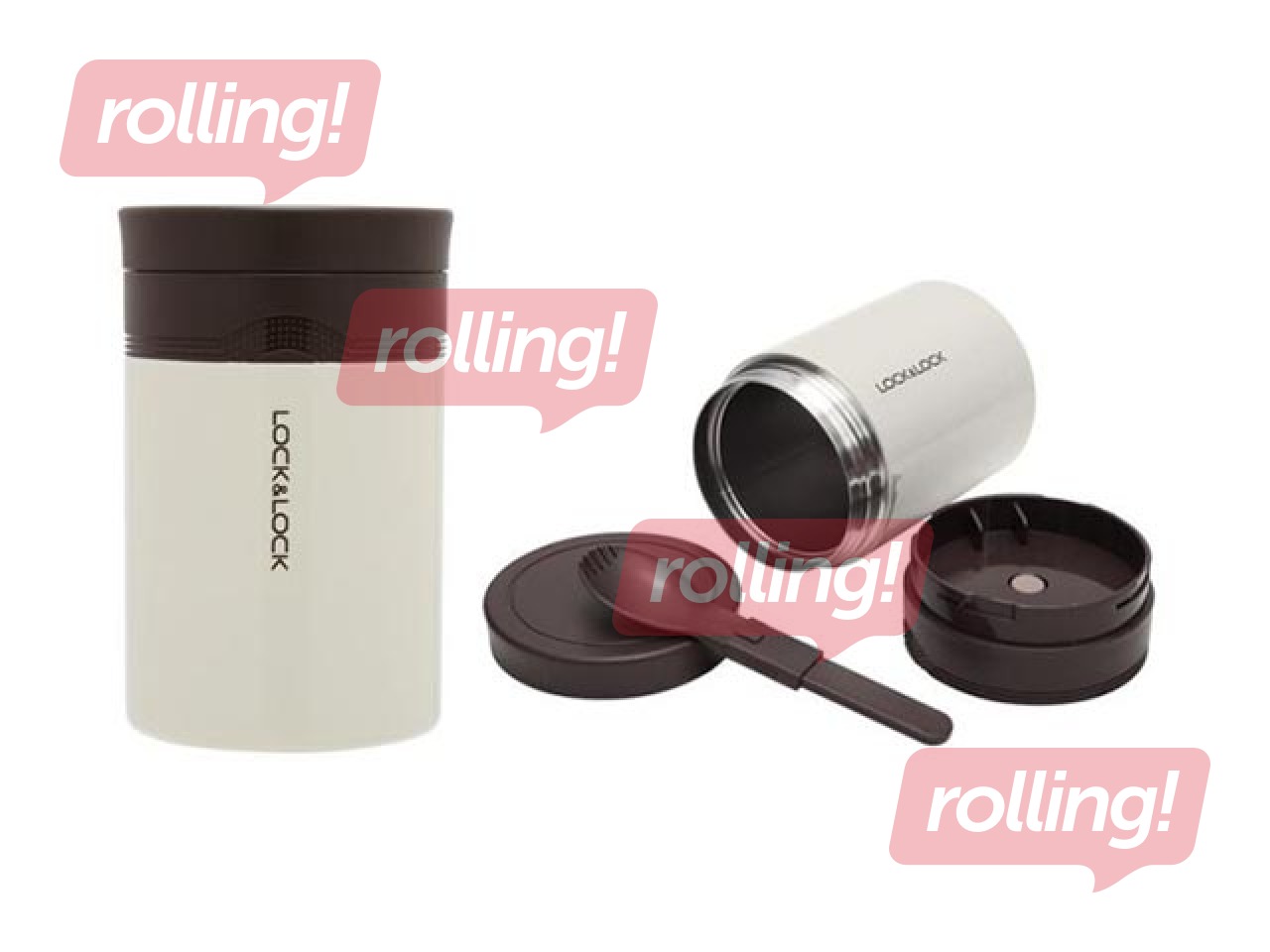 Food thermos Lock&Lock, white, 0.5l