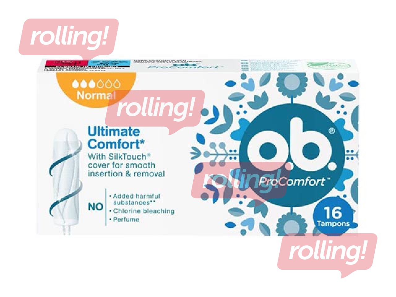 Tamponi O.B. Pro Comfort Normal, 16 gab.