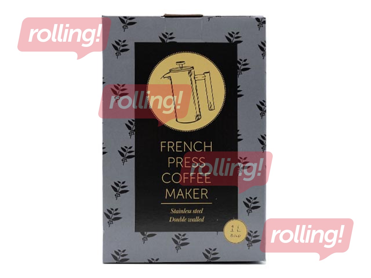 Prantsuse presskann must, matt, 1