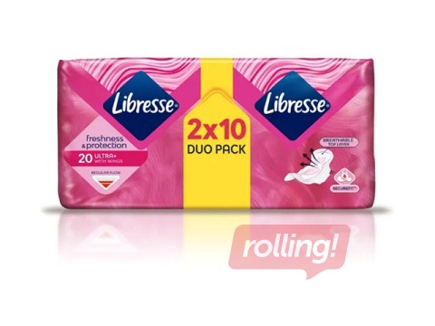 Гигиенические пакеты Libresse Ultra Duo, 20 шт. +АКЦИЯ! Купите гигиенические прокладки Libresse 