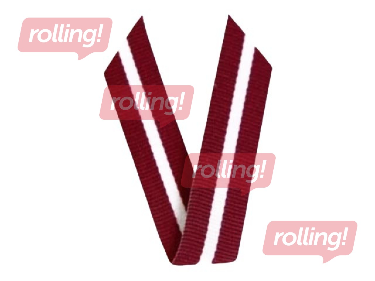 Patriota piespraudes-lentītes Latvijas karogs, 25 gab.