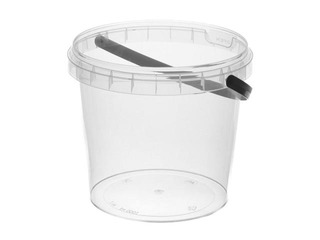 Ämber kaanega ja käepidemega, Ø131/120mm, 1l