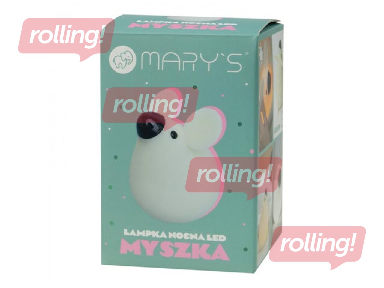 Öövalgusti Mary's, hiirekujuline, laetav