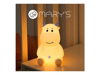 Ночная лампа Mary's, синяя корова, перезаряжаемый