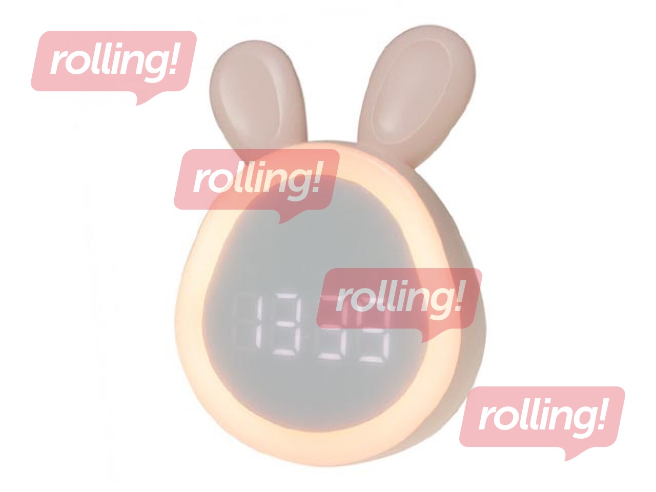 Modinātājs Mary's, zaķis, rozā, lādējams