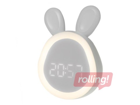 Будильник Mary's, зайчик, белый, перезаряжаемый