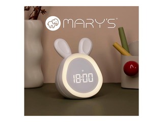 Modinātājs Mary's, zaķis, balts, lādējams