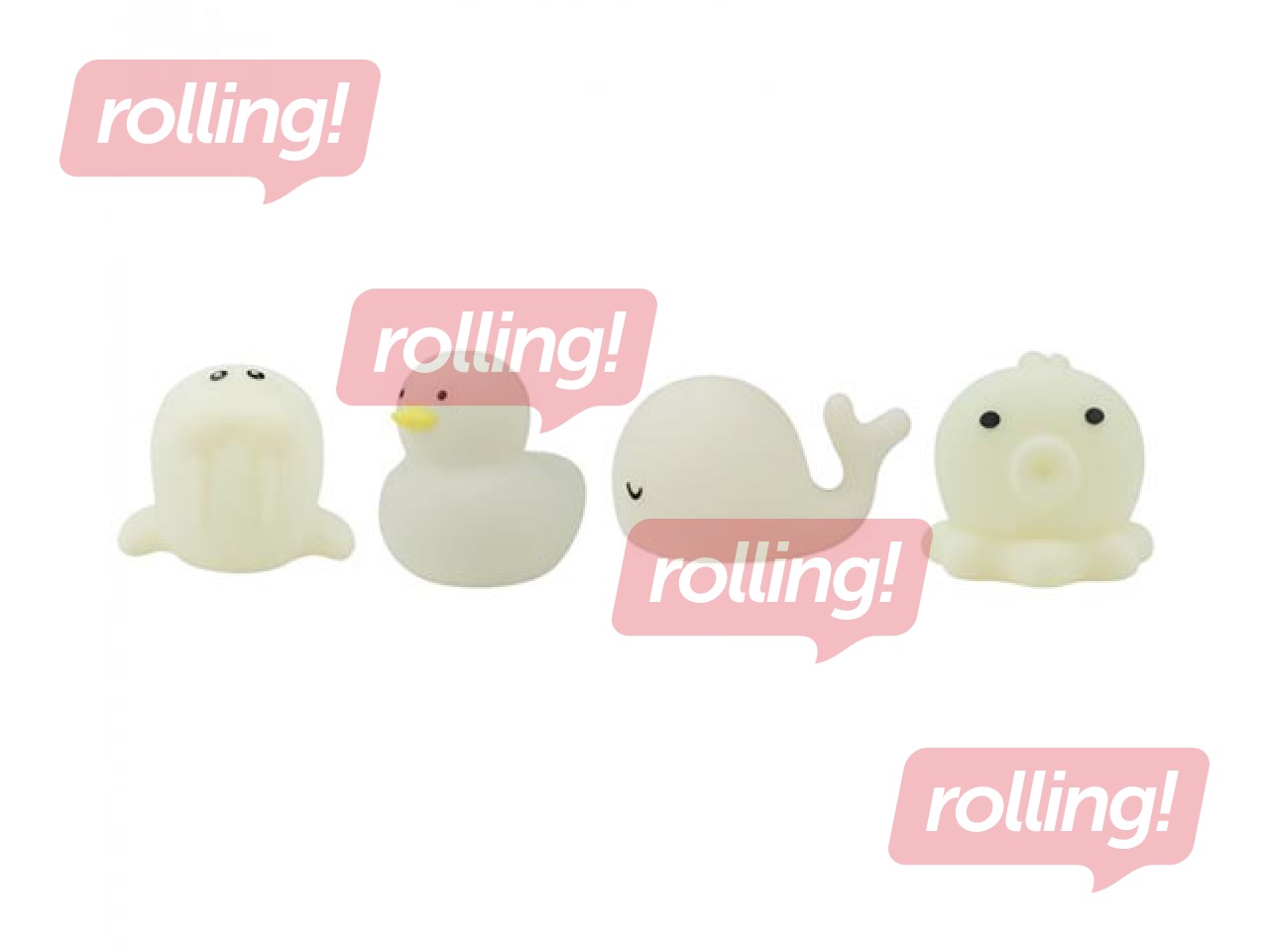 Nakts lampiņu komplekts Mary's, jūras radības, ar baterijām