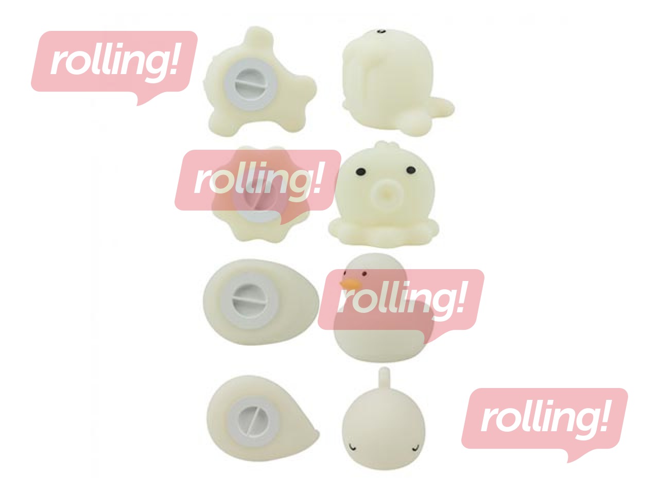 Nakts lampiņu komplekts Mary's, jūras radības, ar baterijām