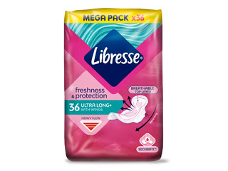 Hygiene Pads Libresse, Ultra Long, 36 pcs. +PROMOTION! Buy Libresse sanitary pads and receive 