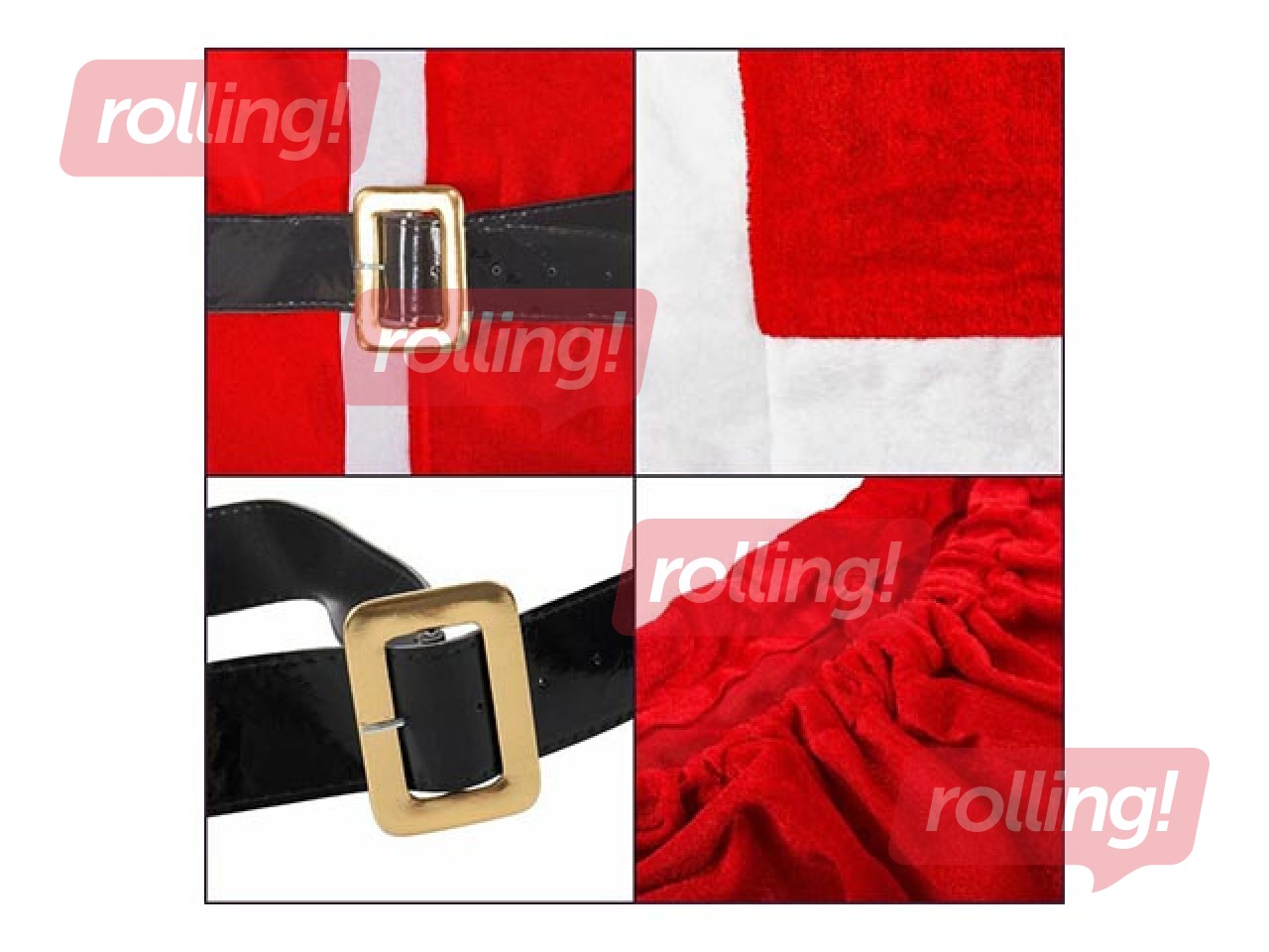 Santa Claus costume Springos, 5 elements