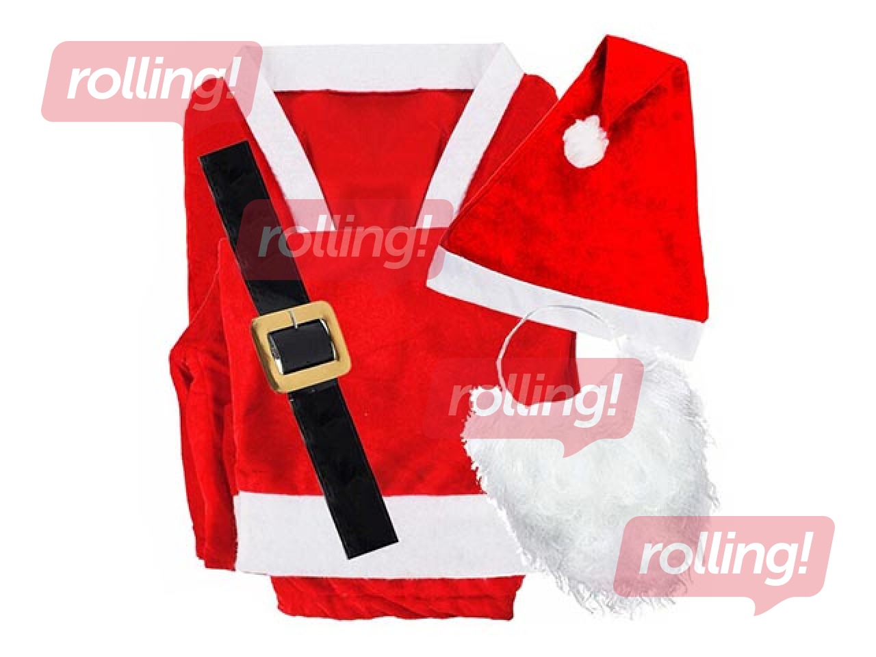 Ziemassvētku vecīša tērps Springos, 5 elementi