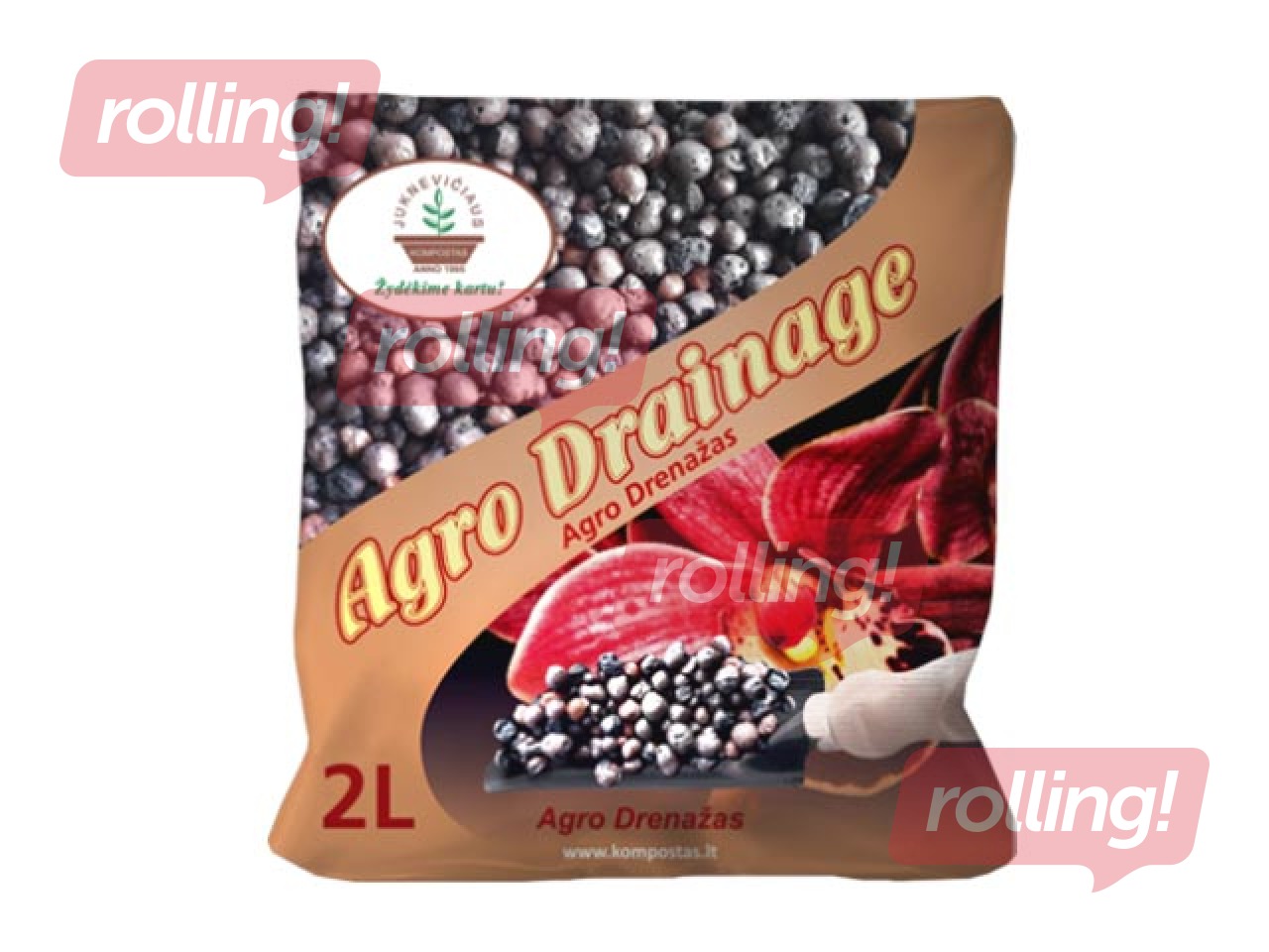 Agro expanded clay drainage, 2L