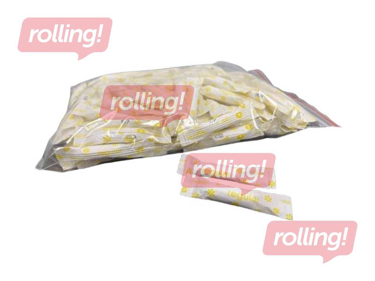 Tamponi Iyni Organic, regular flow, 100 gab.