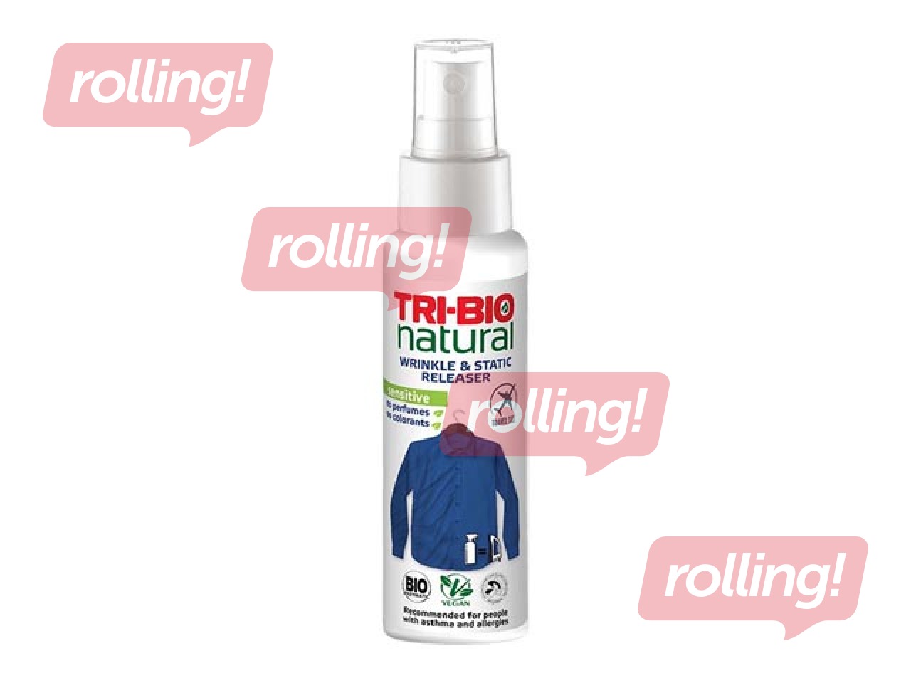 Wrinkle remover for clothing Tri-Bio, 100ml