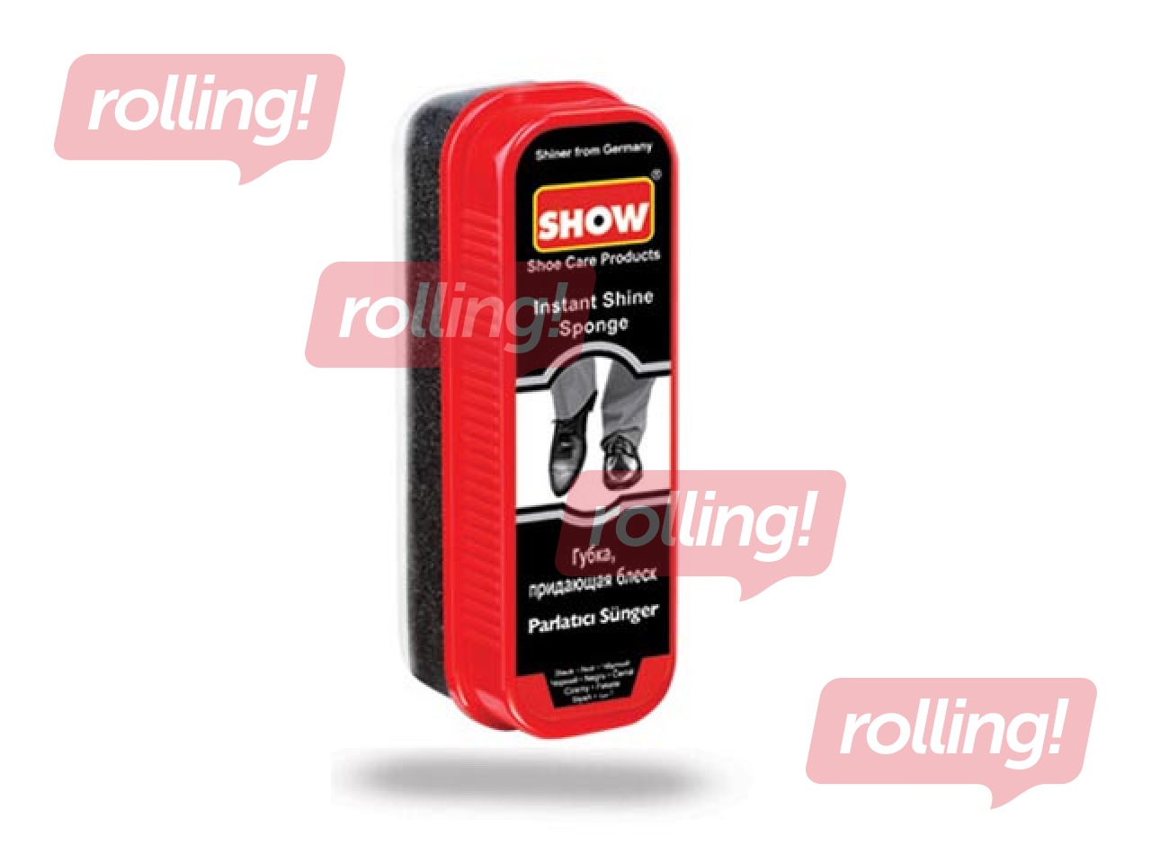 Kingahooldus käsn Instant Shine, Show, must