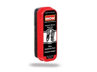 Shoe Shine Sponge Instant Shine, Show, Black