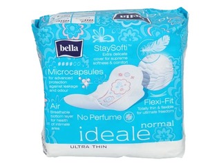 Sanitary pads Bella, Ideale StaySofti Normal, 20 pcs.