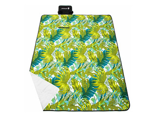 Плед для пикника и пляжа, складной, в зелёных тонах, 200x200см