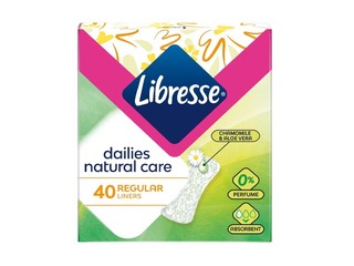 Ikdienas ieliktnīši Libresse Natural Normal, 40 gab.