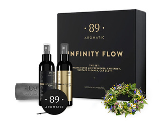 Automobiļu kopšanas komplekts Aromatic 89, Infinity Flow +Līgo dāvana!