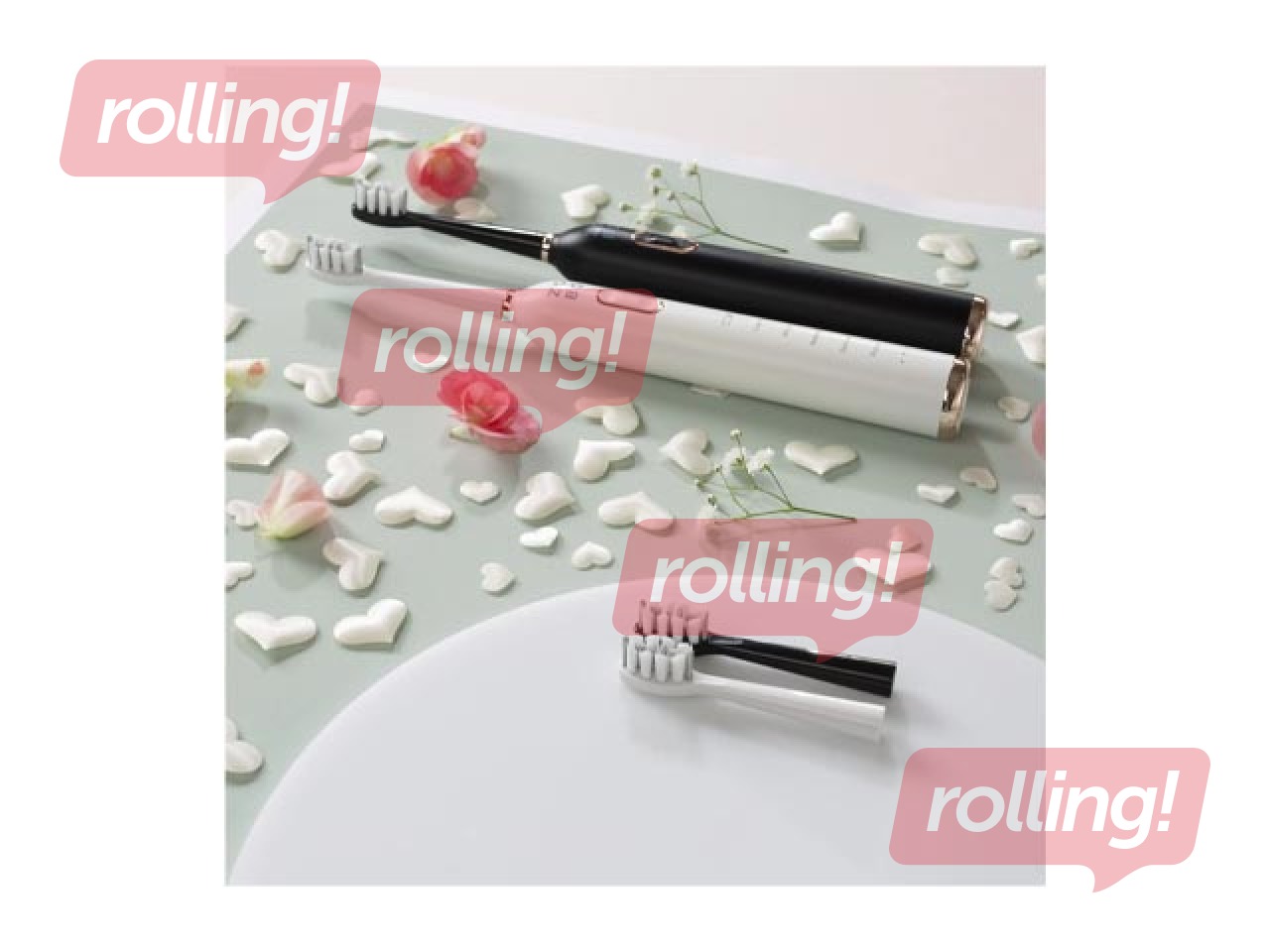 Sonic electric toothbrush, ZoBo, white