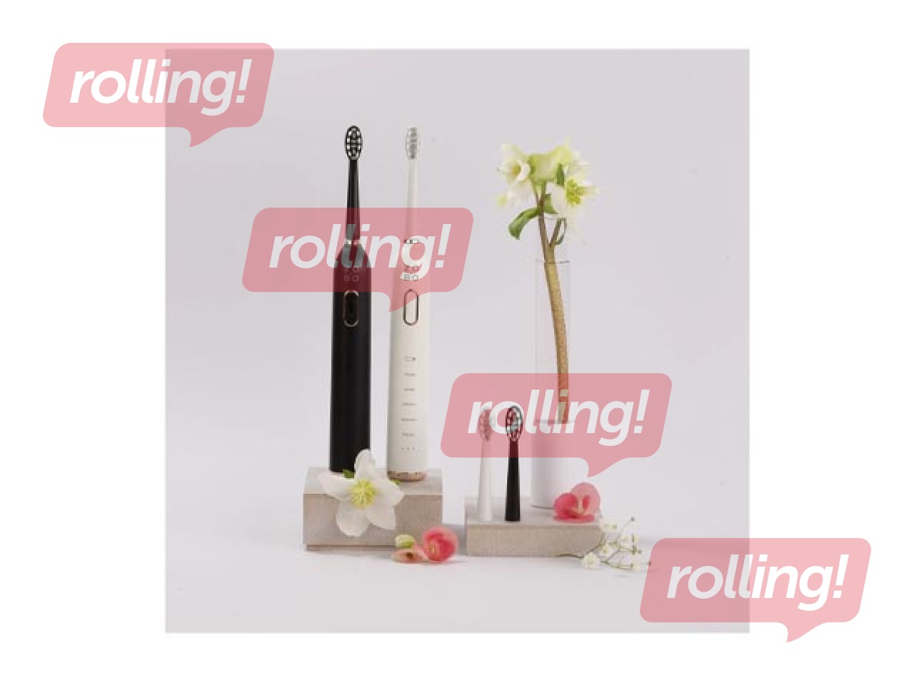 Elektriskā zobu birste soniskā, ZoBo, melna