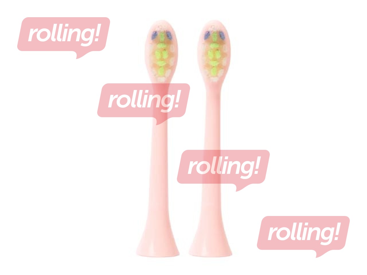 Elektriskā zobu birste soniskā, ZoBo, rozā