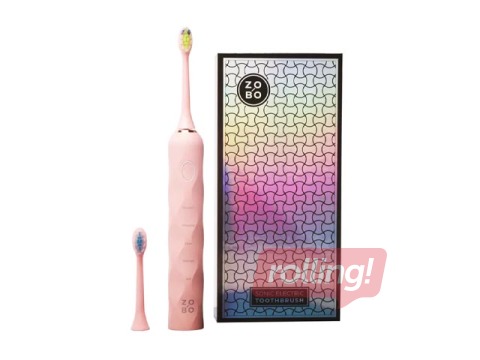 Sonic electric toothbrush, ZoBo, pink
