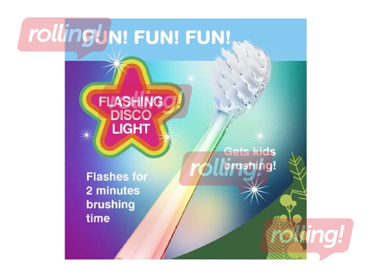 Elektriskā zobu birste soniskā Brush-baby, WildOnes Koala, 0-10 gadi