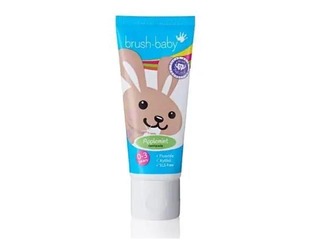 Laste hambapasta Brush-baby, Applemint, 0–3 aastat, 50ml