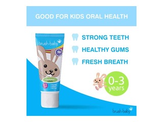 Zobu pasta Brush-baby, Applemint 0-3 gadi, 50ml