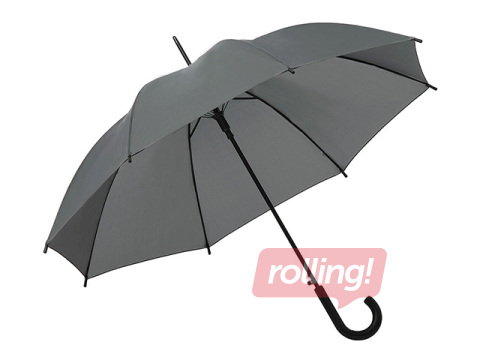 Umbrella Sual, Grey, 87cm/Ø105cm