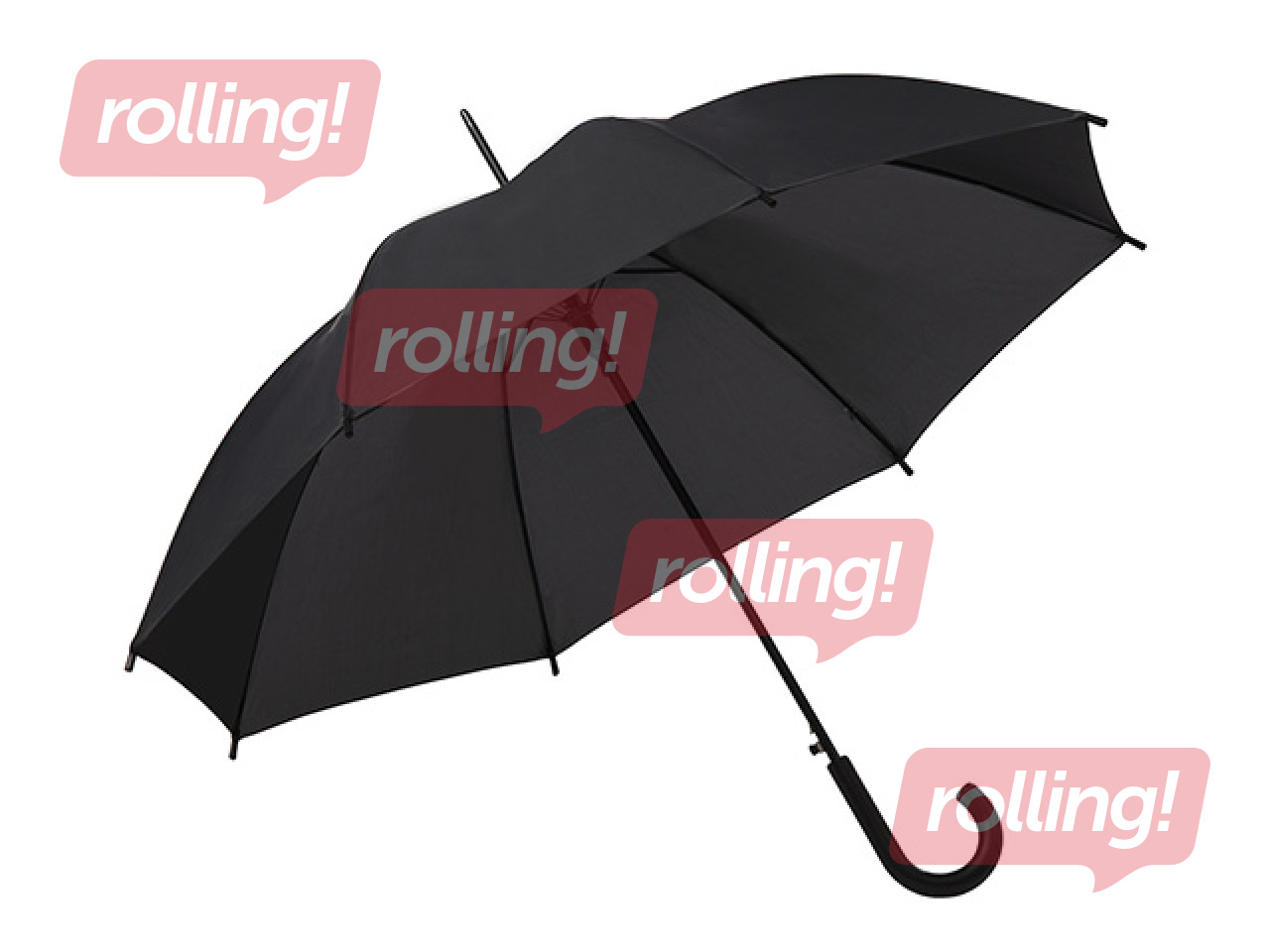 Umbrella Sual, Black, 87cm/Ø105cm